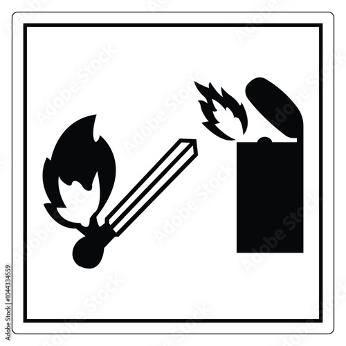 Warning Symbols for Fire Hazards and Safety Measures