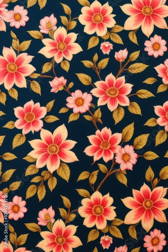 flowers pattern wallpaper