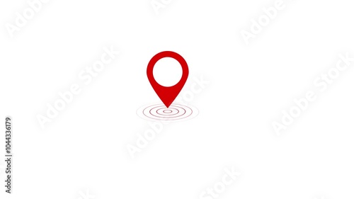 Location icon animation