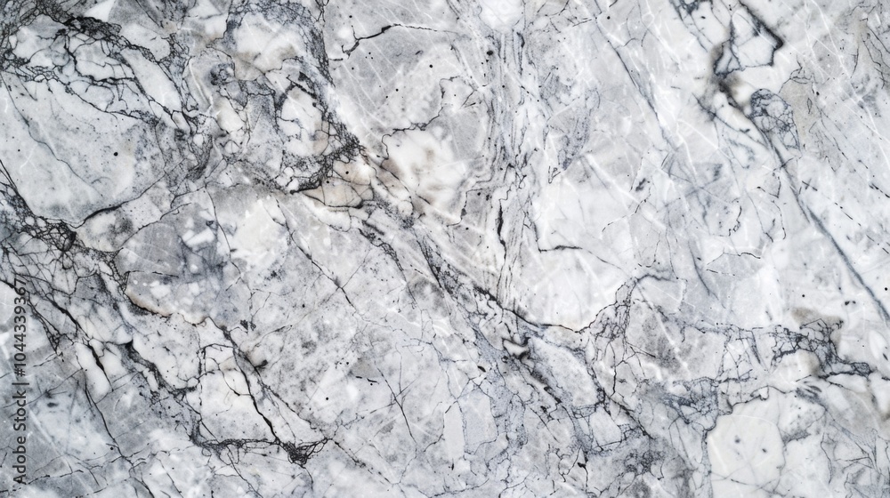 Close-up of a polished marble surface featuring complex gray veining, creating an elegant and sophisticated pattern ideal for interior design and architecture. Close-up of a polished marble surface featuring complex gray veining, creating an elegant and sophisticated pattern ideal for interior design and architecture.