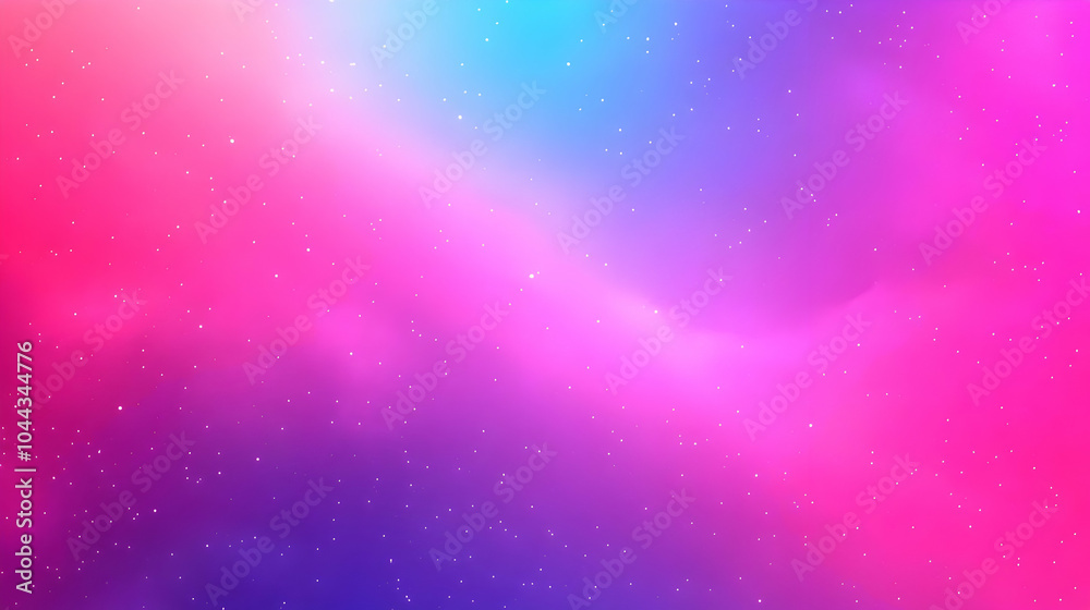 Abstract Pink and Blue Gradient Background with Stars, purple, galaxy, space, nebula, night sky Abstract Pink and Blue Gradient Background with Stars, purple, galaxy, space, nebula, night sky