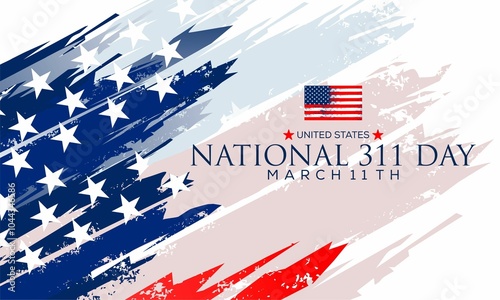 National 311 Day background , March 11 th, offers an annual reminder that 311 is a resource for communities around the country to connect with their city and non-emergency services. photo