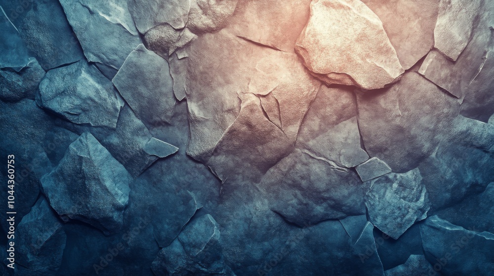 Naklejka premium Soft Focus Subtle Stone Wall Texture Background