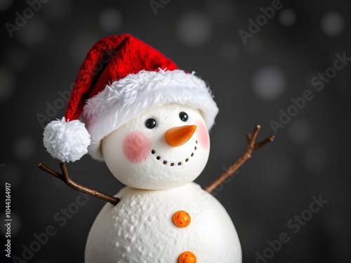 snowman with hat