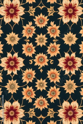 flowers pattern wallpaper