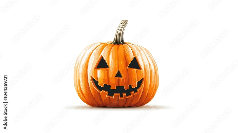 Spooky Halloween pumpkin vector illustration set against a haunting white background. This design captures the eerie spirit of Halloween, featuring a menacing pumpkin with a carved face, Spooky Halloween pumpkin vector illustration set against a haunting white background. This design captures the eerie spirit of Halloween, featuring a menacing pumpkin with a carved face,