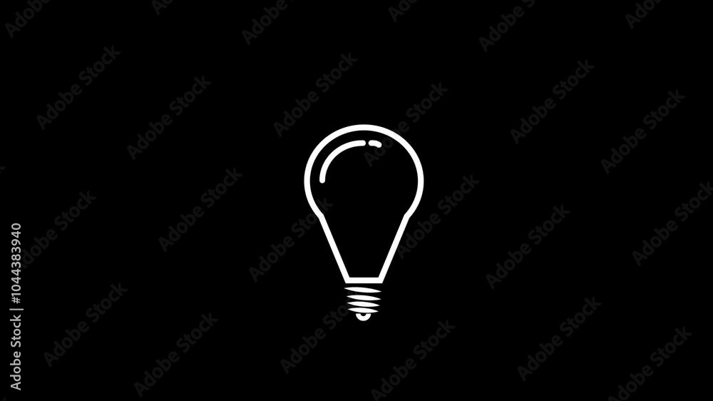 A white color location icon animation on the background .4k video A white color location icon animation on the background .4k video