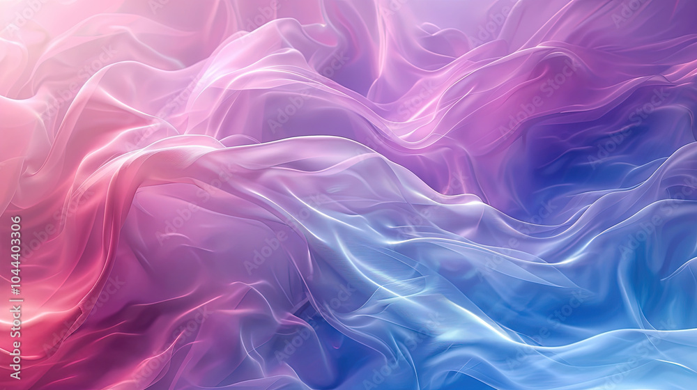 Obraz premium abstract background of gradient color pink and purple smooth fabric