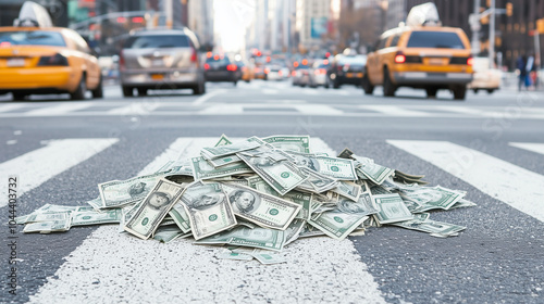 Windfall on the City Street...
