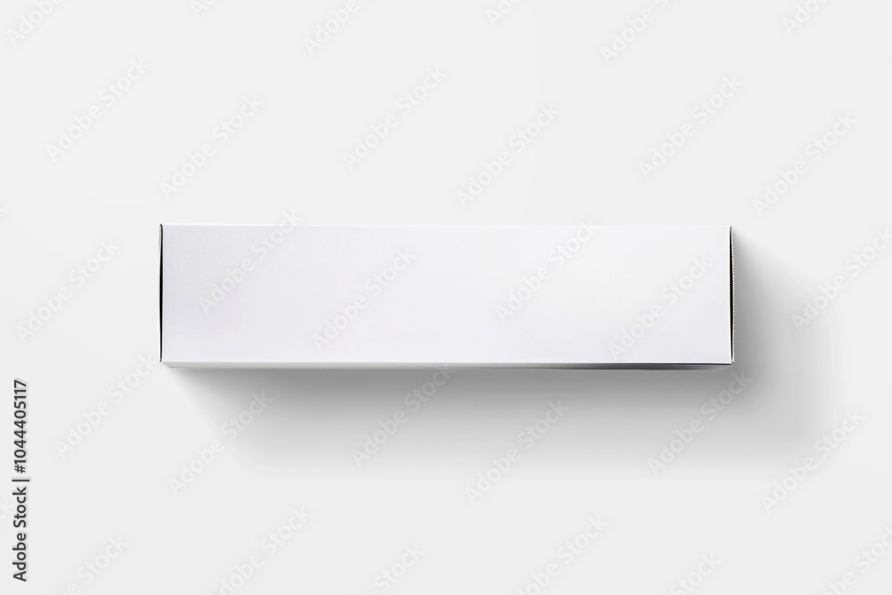 Rectangle Box Mockup with Long Shadow Rectangle Box Mockup with Long Shadow
