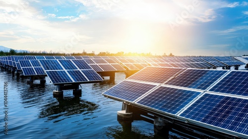 Floating solar farms, renewable energy on water