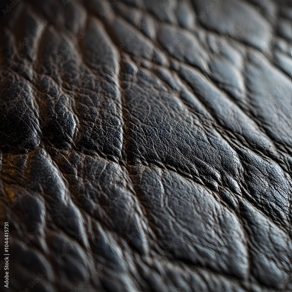 Close up Detailed Texture of Aged and Worn Natural Leather Surface Close up Detailed Texture of Aged and Worn Natural Leather Surface