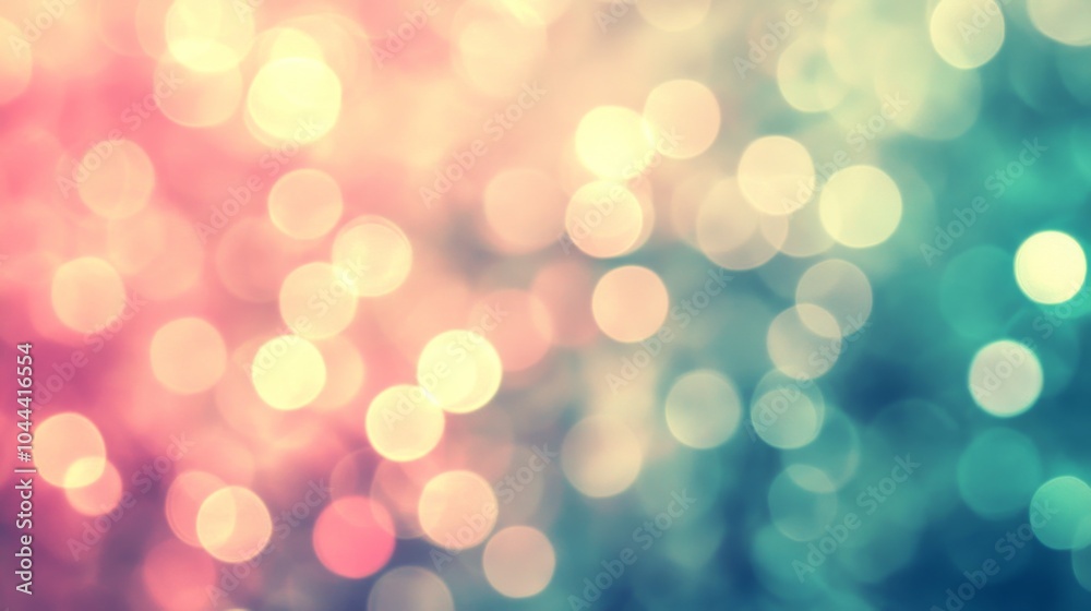 Dreamy Gradient Lighting Background for Holidays