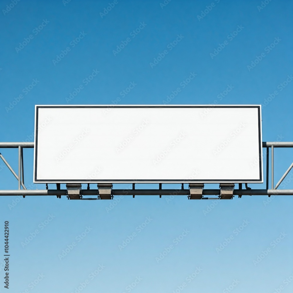 Obraz premium billboard on sky
