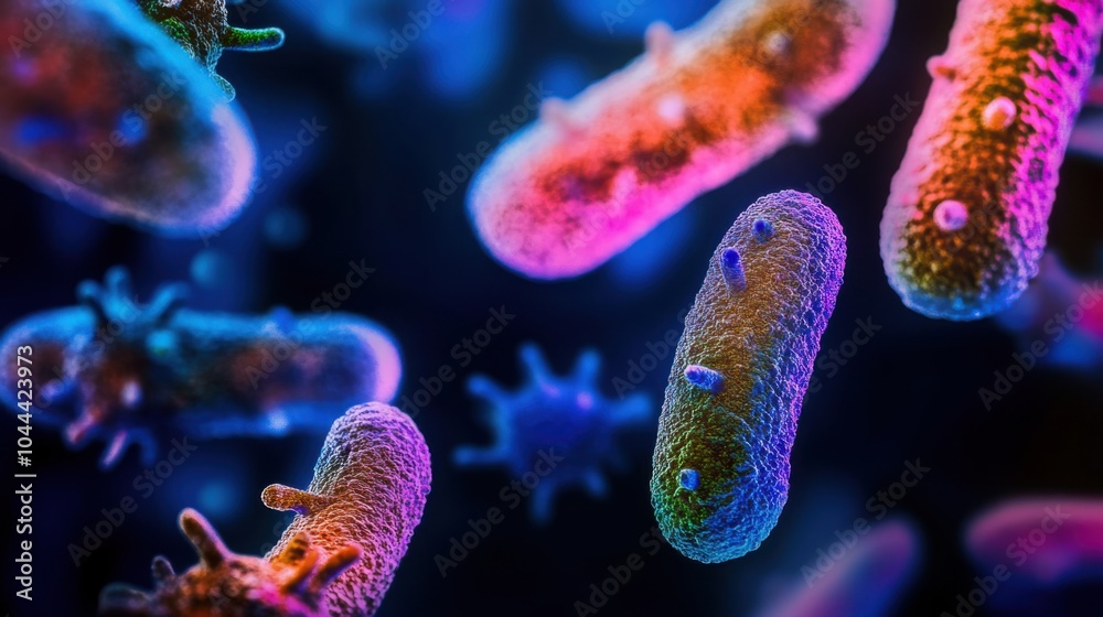 Ancient microbes under microscope reveal intricate cellular structures, showcasing their mysterious and ancient nature, ideal for scientific and educational content. Ancient microbes under microscope reveal intricate cellular structures, showcasing their mysterious and ancient nature, ideal for scientific and educational content.