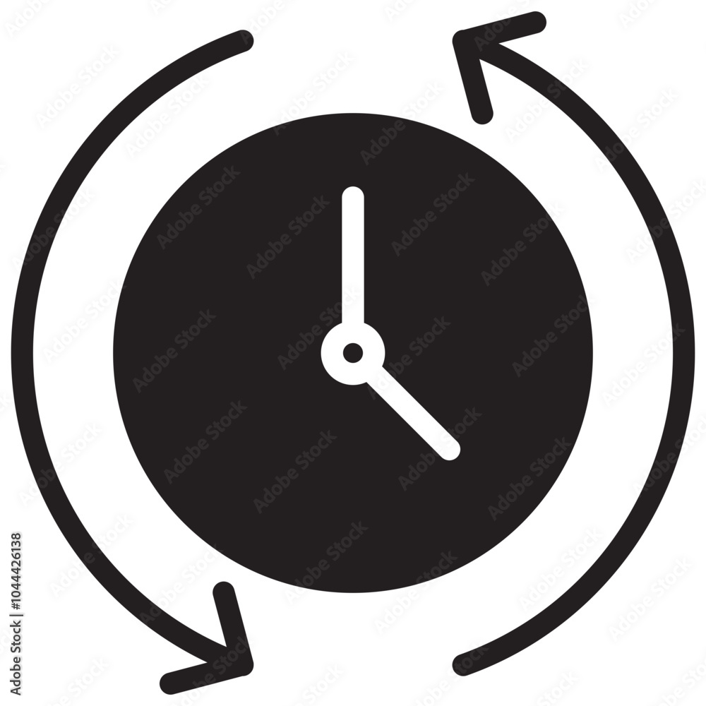 Time Recovery Icon Time Recovery Icon