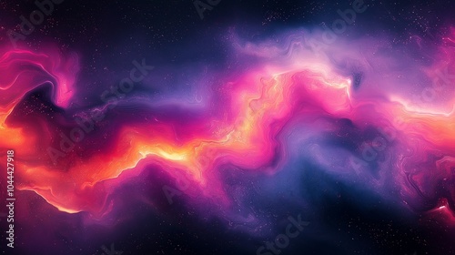 Dark purple blue black abstract grainy background, glowing vibrant colour gradient shape, noise texture poster header banner cover design