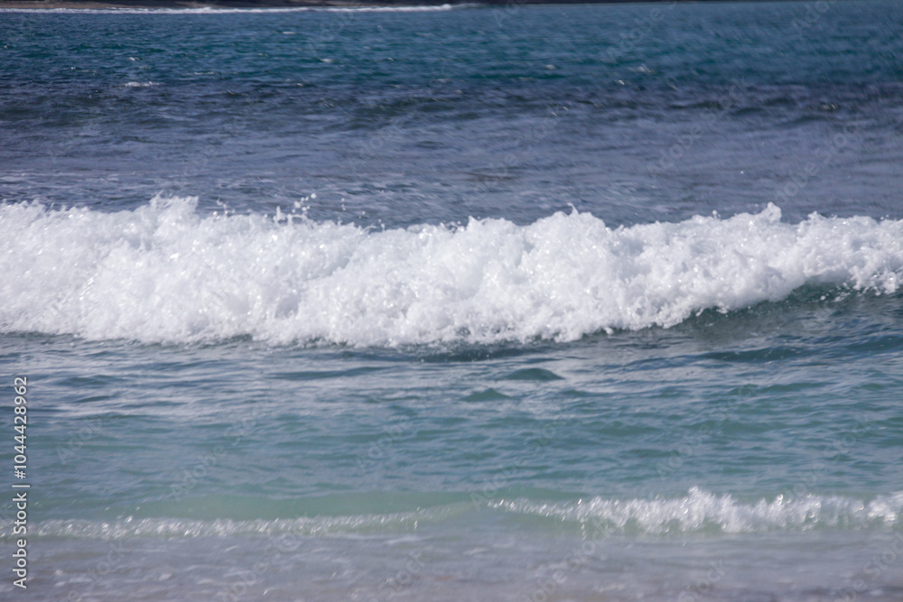 Crashing waves of the Indian ocean, waves of the sea Crashing waves of the Indian ocean, waves of the sea
