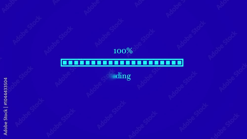 Dot dot loading bar animation.loading concept