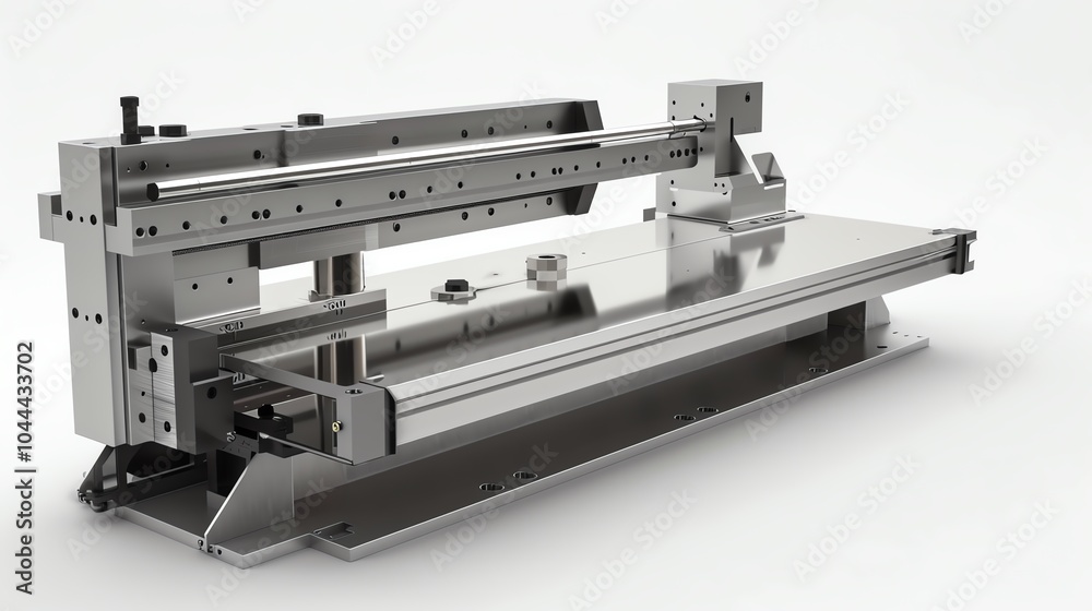 Manual press brake for smallscale projects Manual press brake for smallscale projects