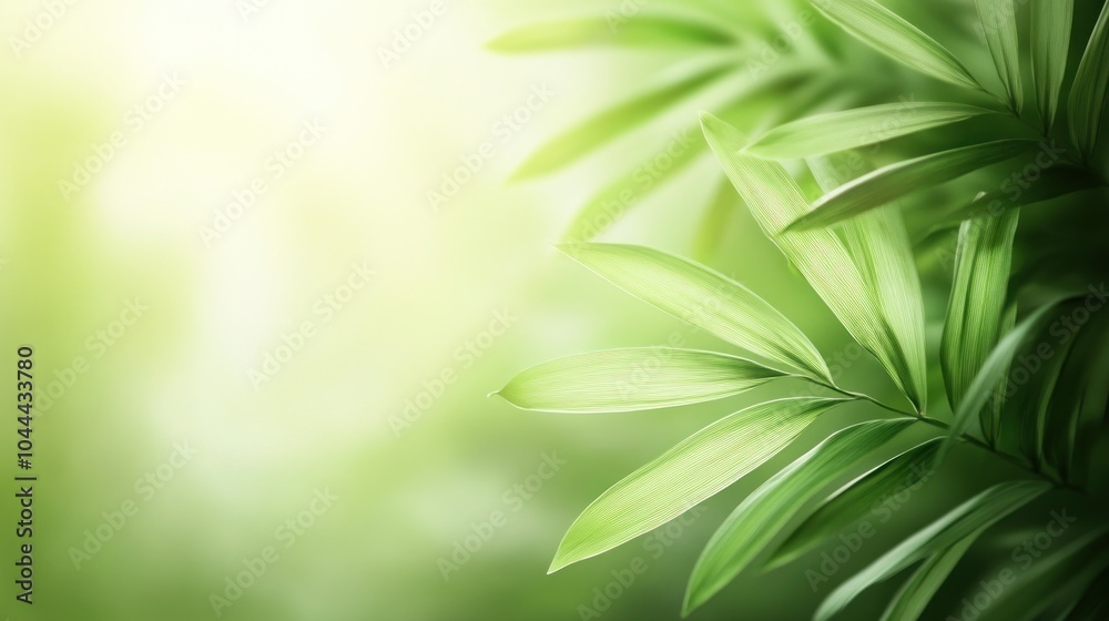 A serene close-up of green leaves against a soft, blurred background. A serene close-up of green leaves against a soft, blurred background.