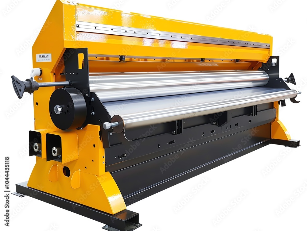 Fototapeta premium Portable sheet metal bending machine