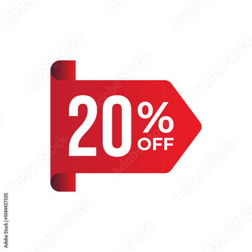 red sale tags displaying discounts. Ideal for promotions or marketing materials during sales events or seasonal offers.
