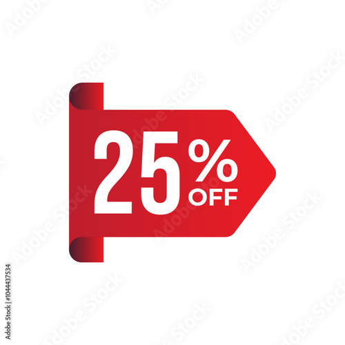 red sale tags displaying discounts. Ideal for promotions or marketing materials during sales events or seasonal offers.