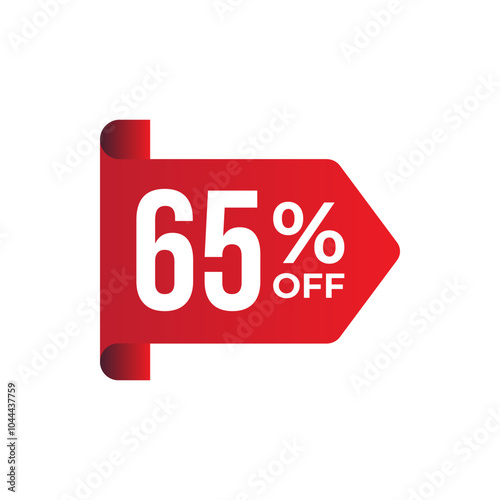 red sale tags displaying discounts. Ideal for promotions or marketing materials during sales events or seasonal offers.
