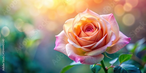 Closeup of rose flower with soft focus on blurred background, rose, flower, background, closeup, soft focus, blurred, nature, beauty