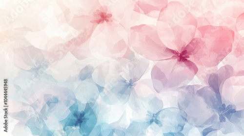 A floral-themed vector background with intricate flower patterns and soft pastel hues, offering a delicate and elegant design for beauty or wedding-related visuals