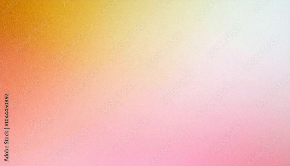 Obraz premium A gentle blend of pastel hues, transitioning seamlessly from warm oranges to soft pinks, creating a serene and calming visual experience.