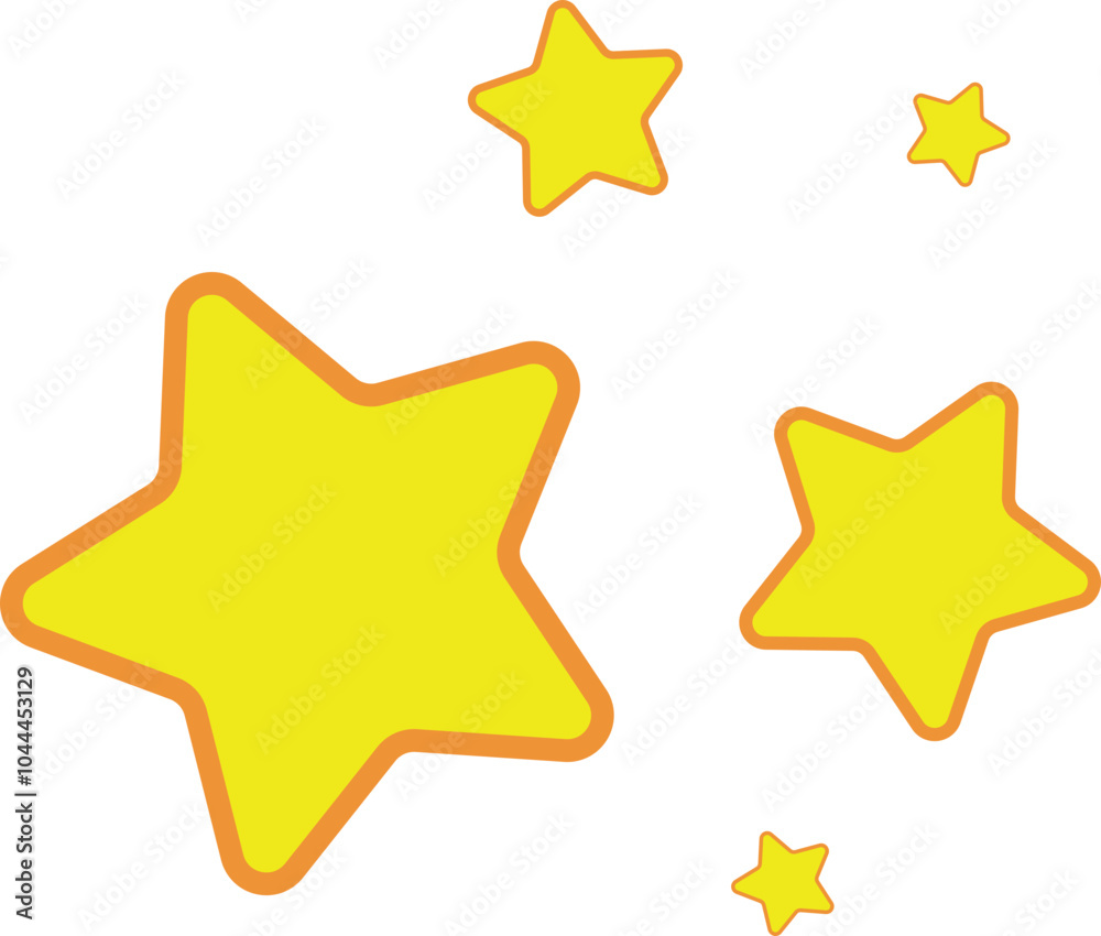 Obraz premium star sparkel astronomy space element