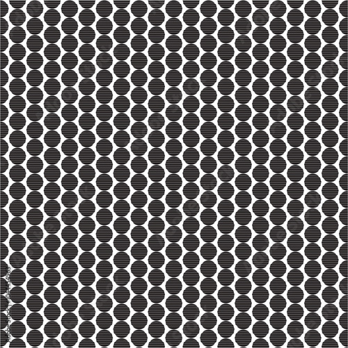 A simple black and white pattern design