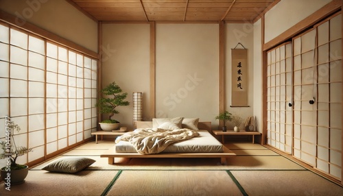 interior of a bedroom