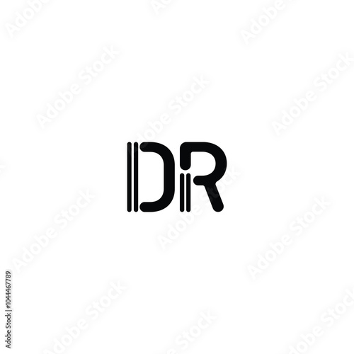 DR monogram logo design letter text name symbol monochrome logotype alphabet character simple logo Free Download DR monogram logo design letter text name symbol monochrome logotype alphabet character simple logo - GFXLoad