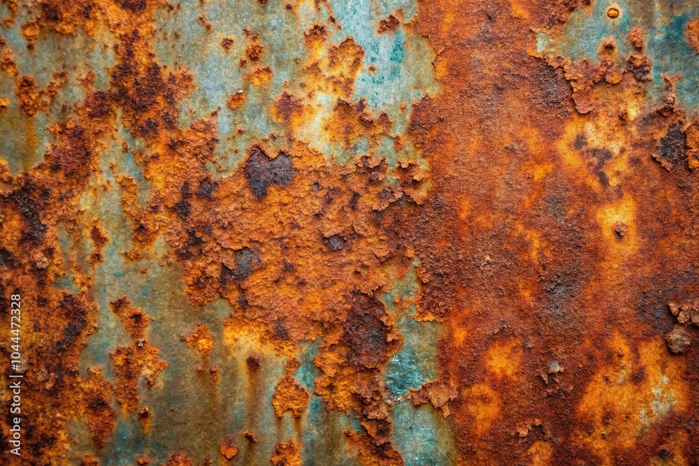 rusty metal texture with oxidation and worn out areas rusty metal texture with oxidation and worn out areas