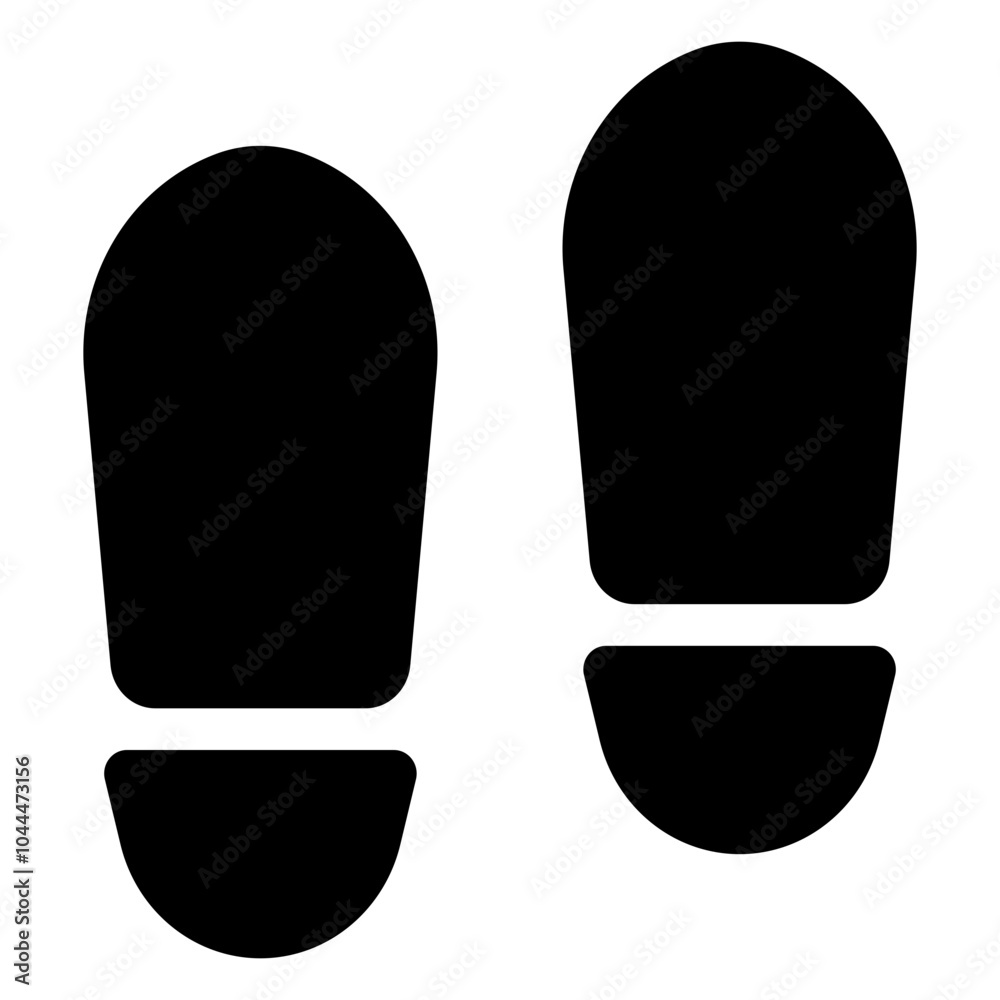 footprint icon footprint icon