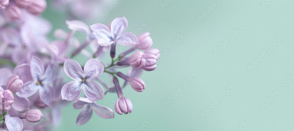 Delicate Lilac Blossoms Delicate Lilac Blossoms