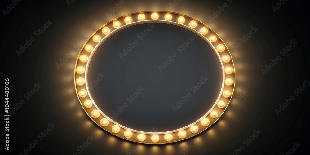 Circle light frame on a background, circle, light, frame,background, design, modern, glowing, decoration, round, abstract