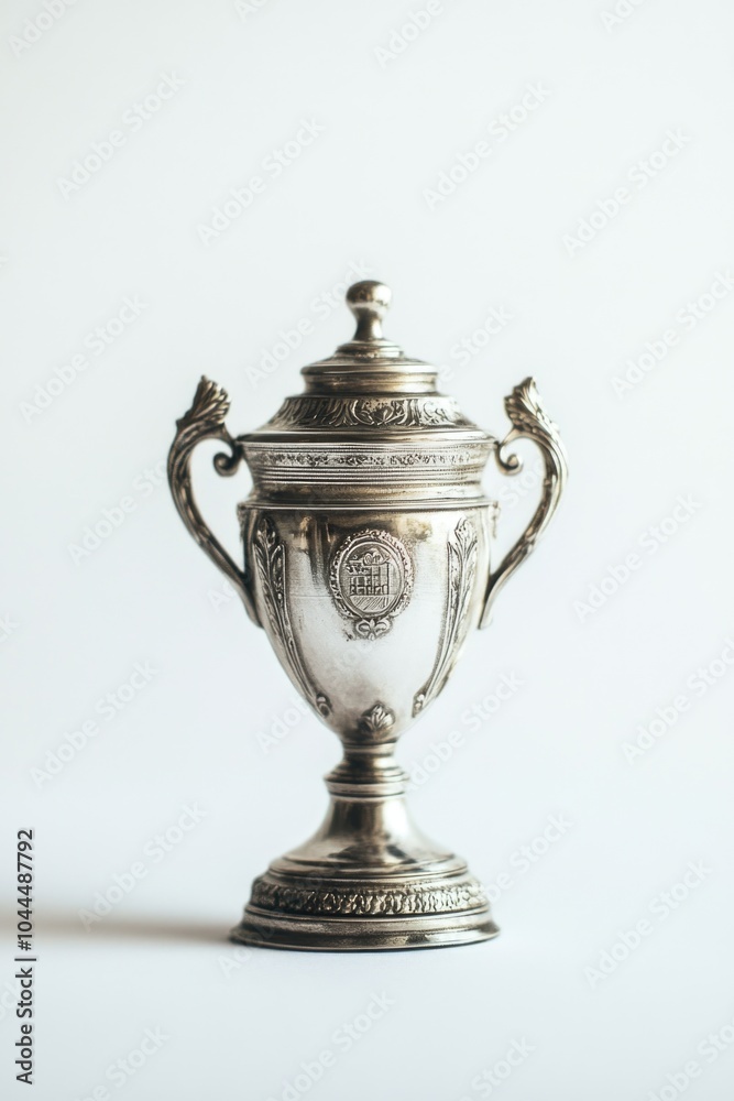 Fototapeta premium Silver Trophy on Table
