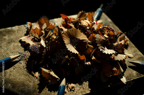 pencil and sharpener