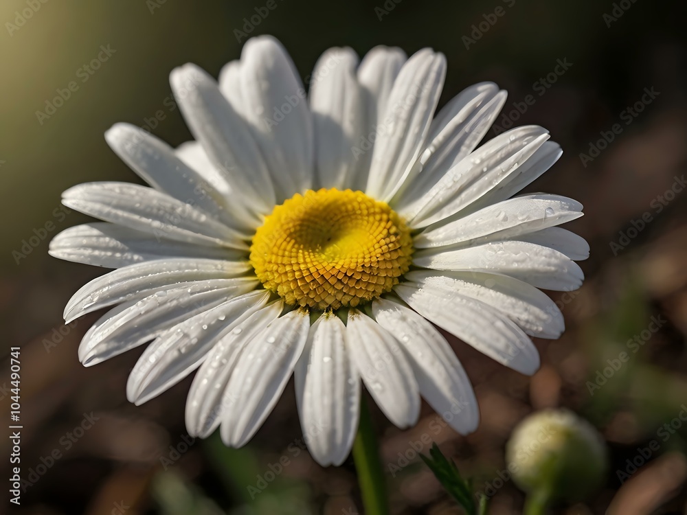 The beauty of yellow and white daisy flowers photographed from close range using a camera in a flower garden The beauty of yellow and white daisy flowers photographed from close range using a camera in a flower garden