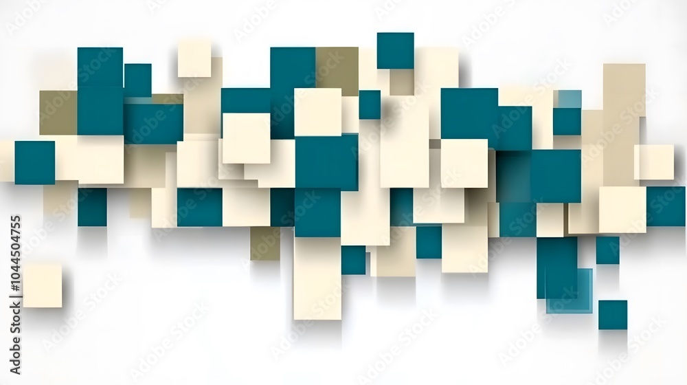 Vector background. Illustration of abstract squares Vector background. Illustration of abstract squares