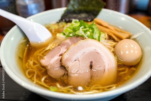 ラーメン、チャーシュー、日本｜Ramen, char siu, Japan photo