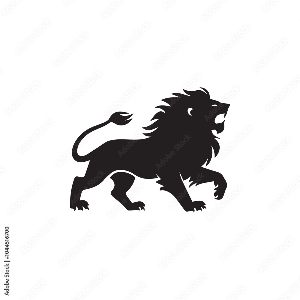 Fototapeta premium illustration of a lion