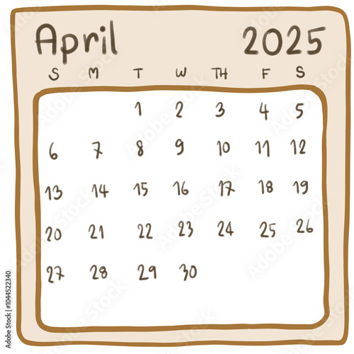 April  2025