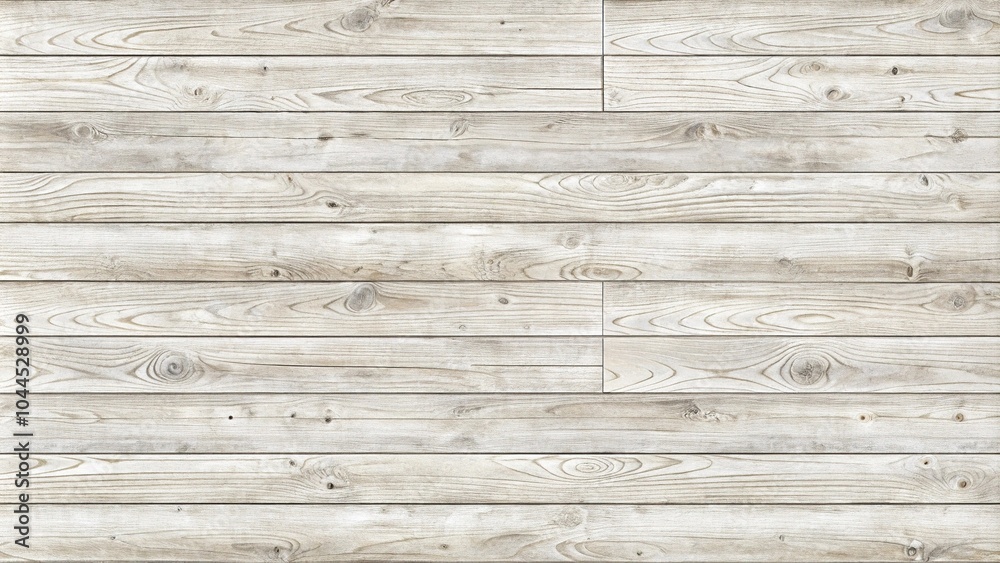 Fototapeta premium Seamless white shiplap barn wood wallpaper with realistic texture
