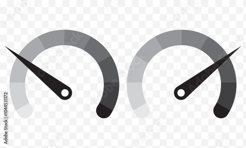 speed, icon, speedometer, vector, symbol, illustration, fast. EPS 10.
