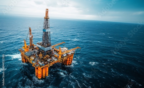 oil rig drilling platform